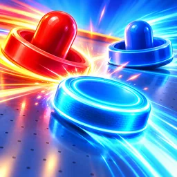 Neon Air Hockey Duel icon