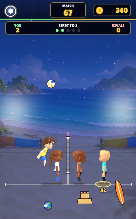 Volley Beach Smash screenshot 2