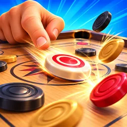 Carrom Flick Board icon