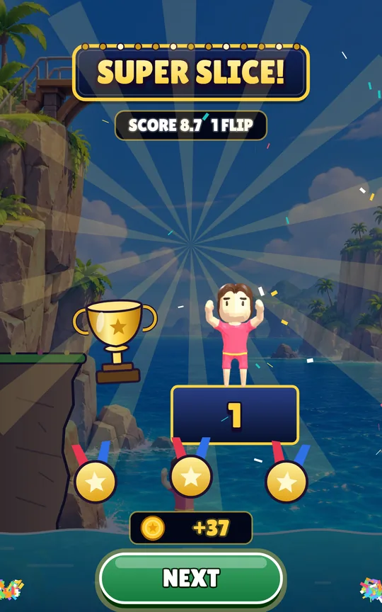 Cliff Flip Diving screenshot 3