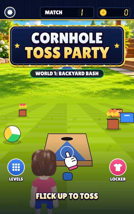 Cornhole Toss Party screenshot 1