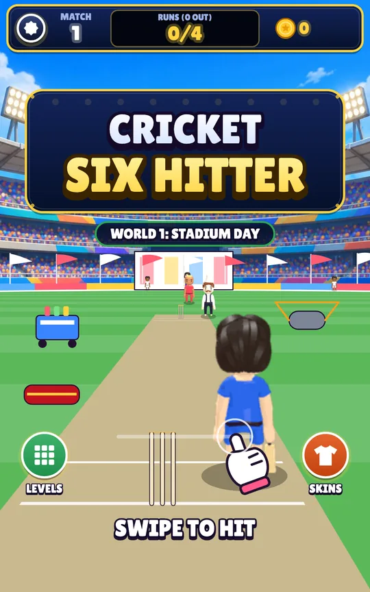 Cricket Six Hitter screenshot 1