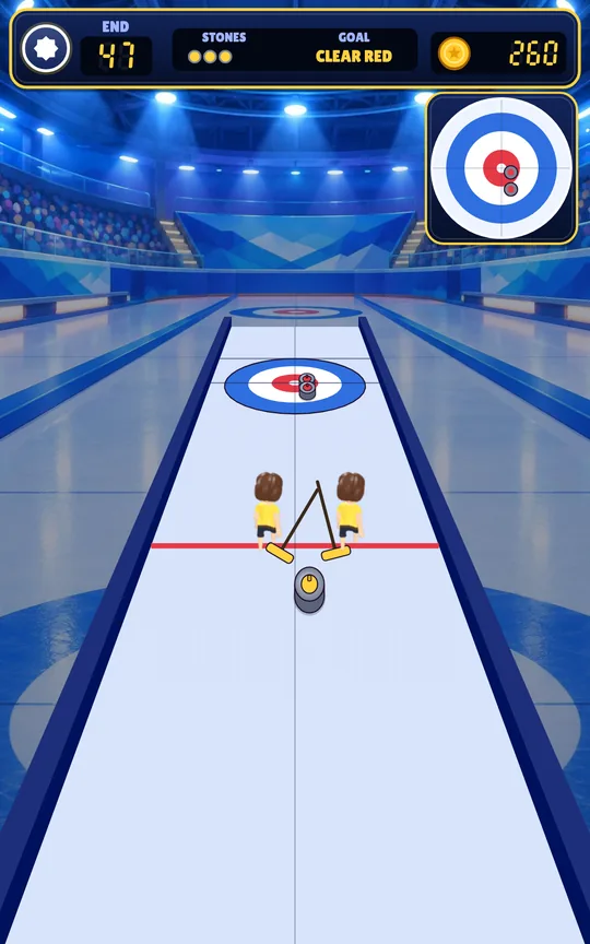 Curling Stone Slide screenshot 2