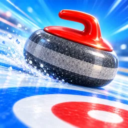 Curling Stone Slide icon