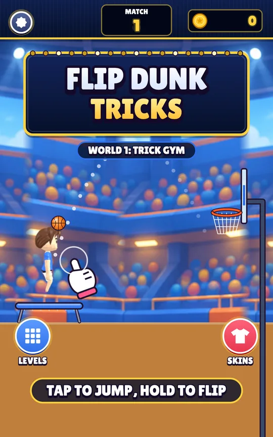 Flip Dunk Tricks screenshot 1