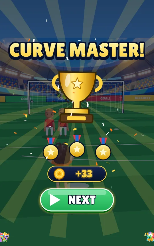 Curve Free Kick Master screenshot 3