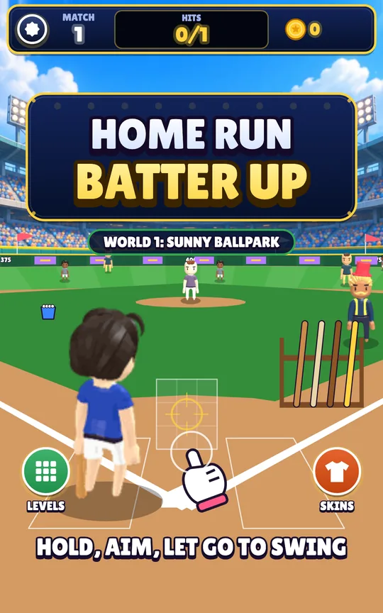 Home Run Batter Up screenshot 1