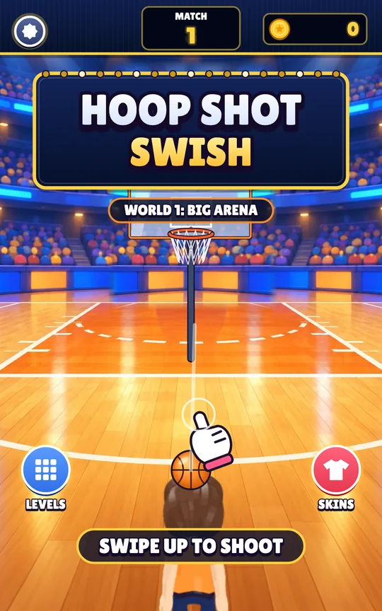 Hoop Shot Swish screenshot 1