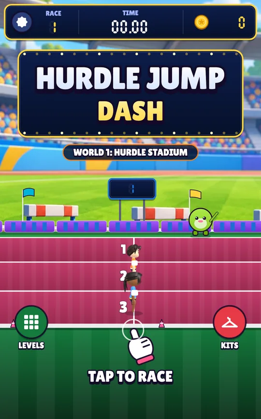 Hurdle Jump Dash screenshot 1