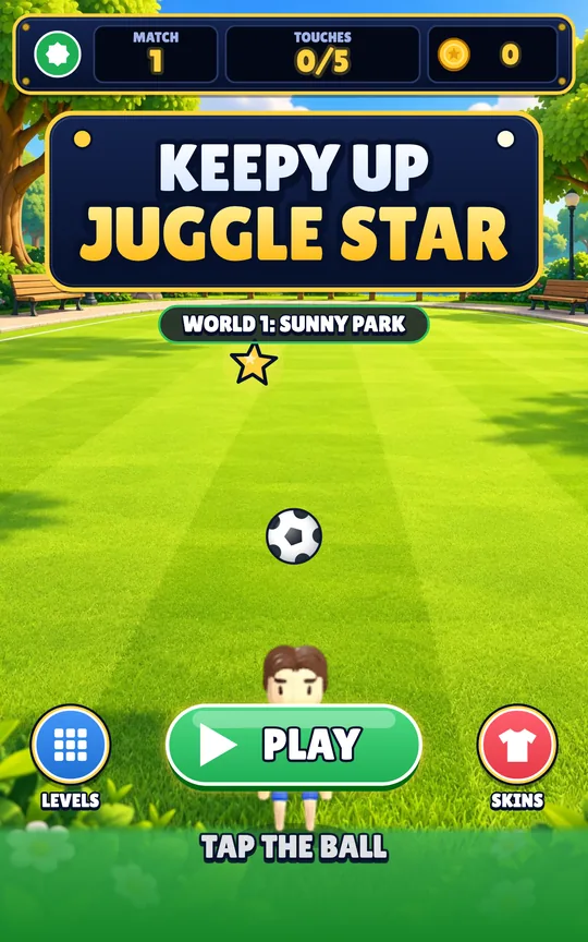 Keepy Up Juggle Star screenshot 1