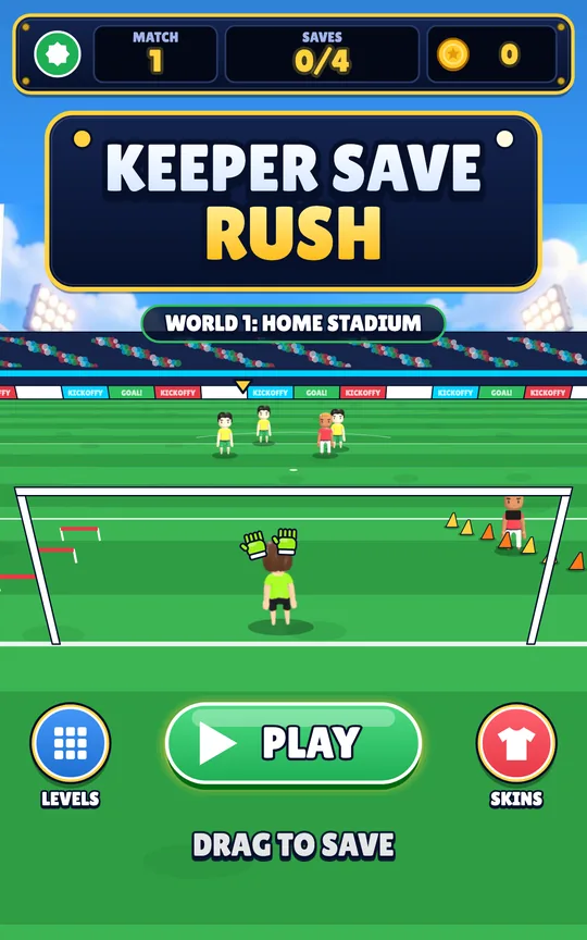 Goalkeeper Save Rush screenshot 1