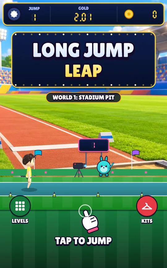 Long Jump Leap screenshot 1