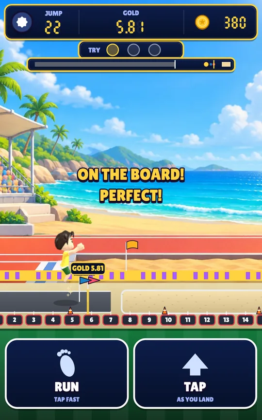 Long Jump Leap screenshot 2