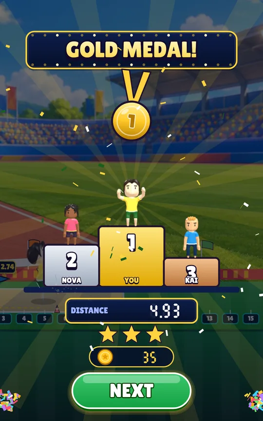 Long Jump Leap screenshot 3