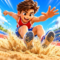 Long Jump Leap icon
