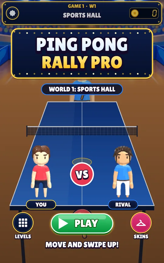 Ping Pong Rally Pro screenshot 1