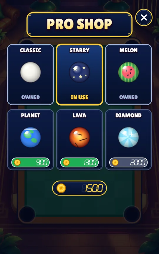 Pocket Shot Pool Puzzles screenshot 4