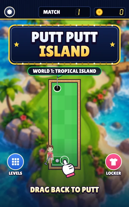 Putt Putt Island screenshot 1