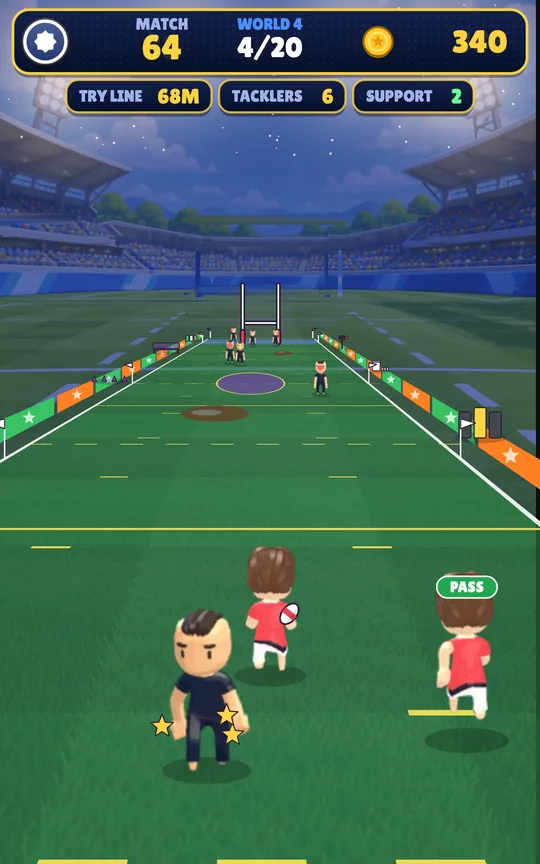 Rugby Try Dash screenshot 2
