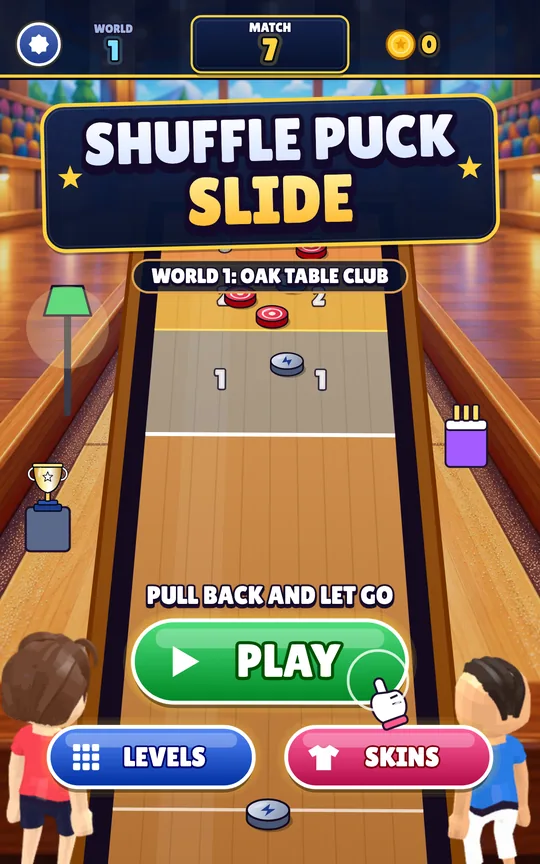 Shuffle Puck Slide screenshot 1
