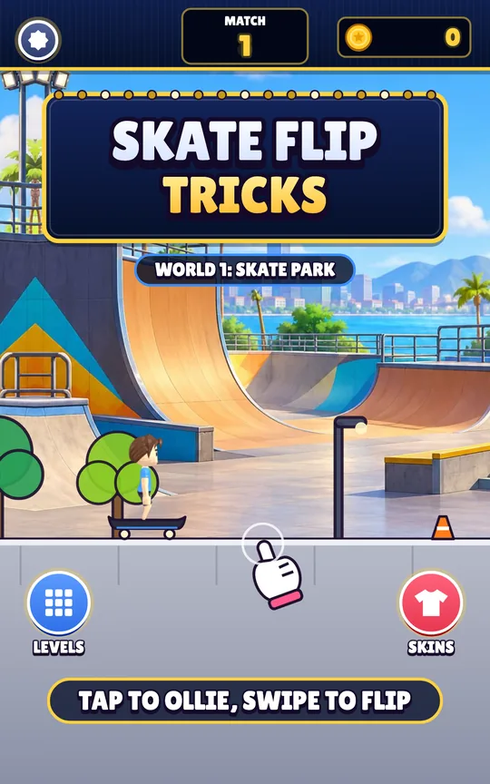 Skate Flip Tricks screenshot 1