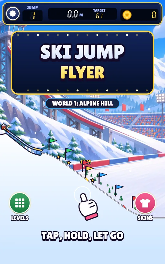 Ski Jump Flyer screenshot 1