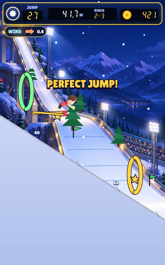 Ski Jump Flyer screenshot 2