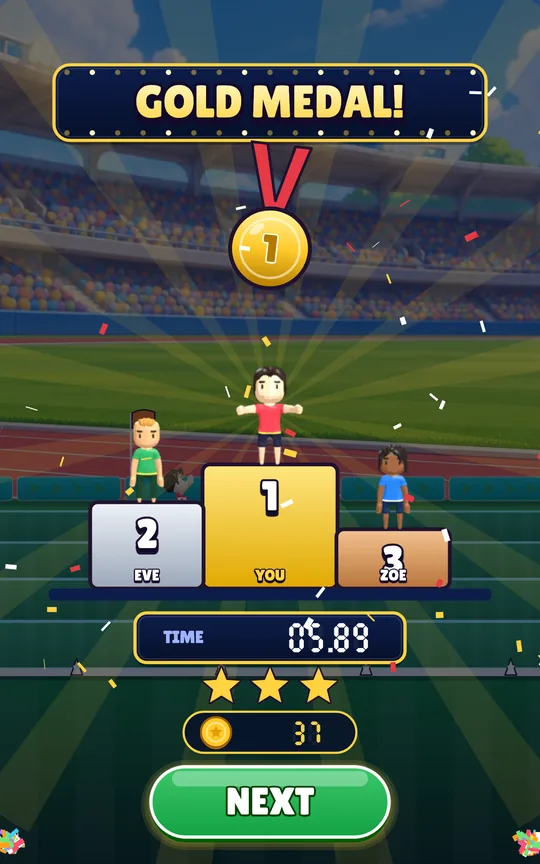 Sprint Star Tap Race screenshot 3