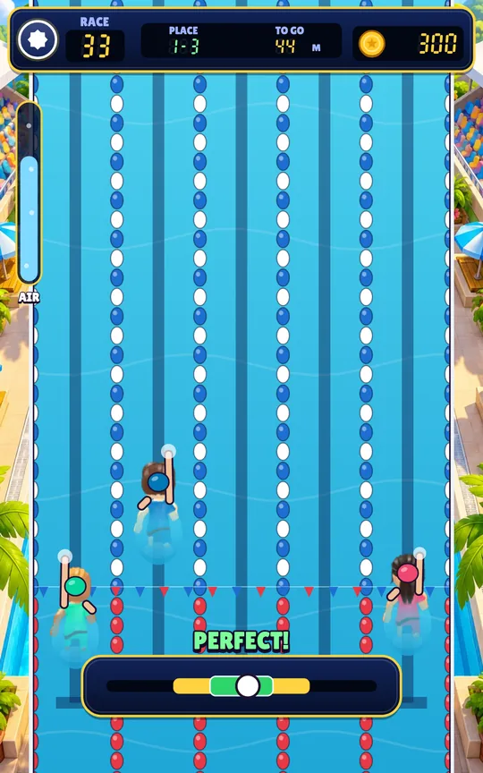 Swim Race Splash screenshot 2
