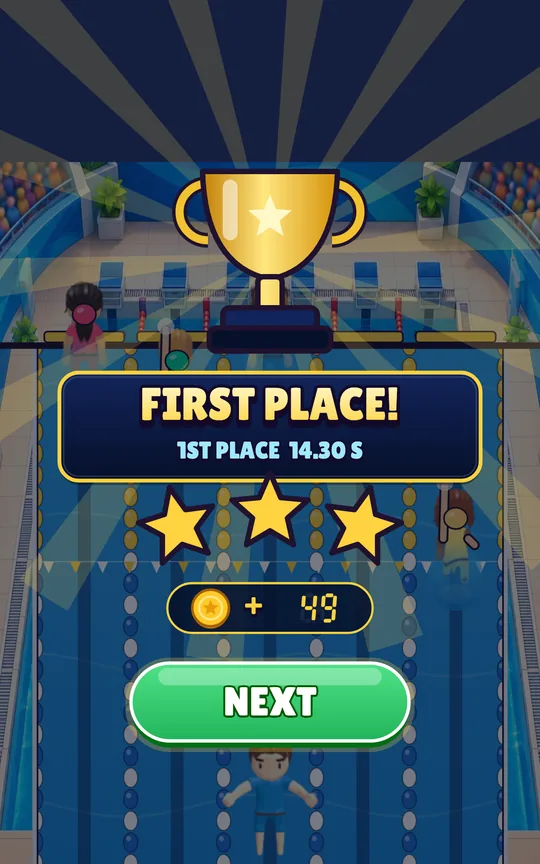Swim Race Splash screenshot 3