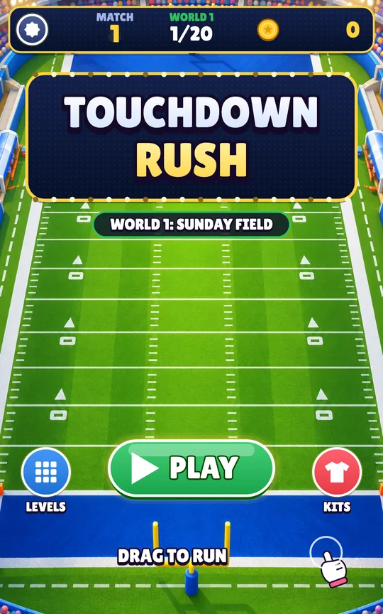 Touchdown Rush Football screenshot 1